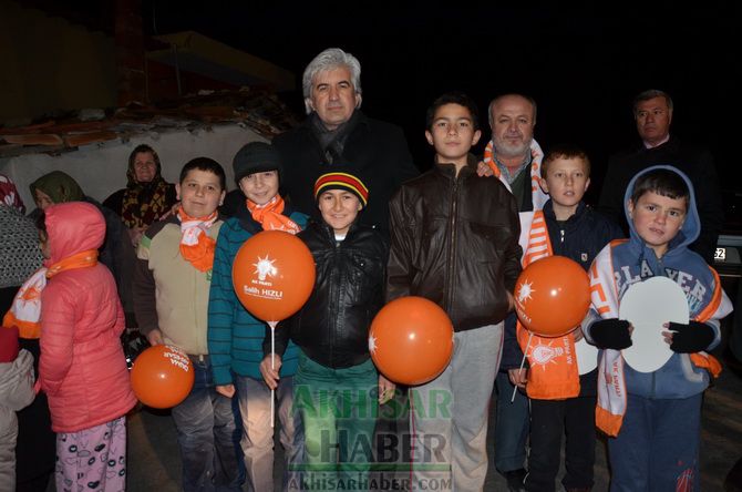 AK Parti Başkan Adayı Salih Hızlı; Köylerdeki Destekten Memnun