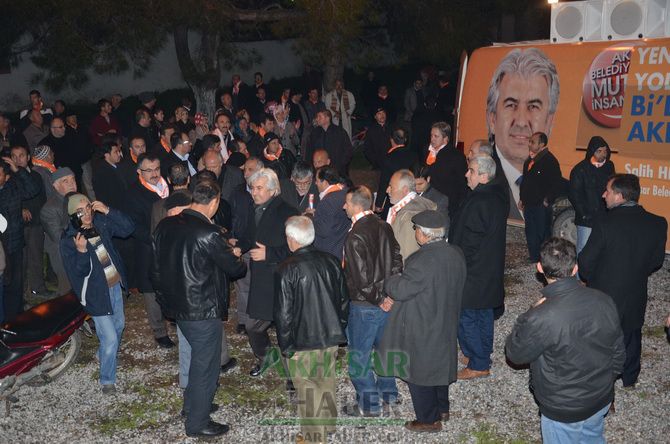 AK Parti Başkan Adayı Salih Hızlı; Köylerdeki Destekten Memnun