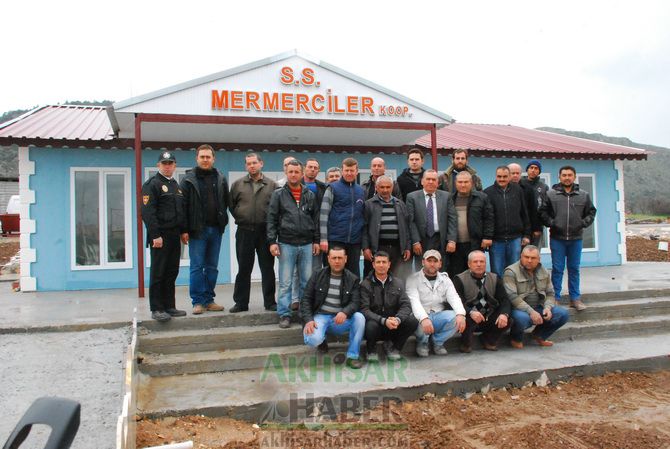 Akhisar Mermerciler Sitesi Yeni Yerinde İlk Açıklamayı Yaptı