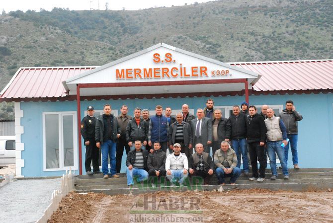 Akhisar Mermerciler Sitesi Yeni Yerinde İlk Açıklamayı Yaptı