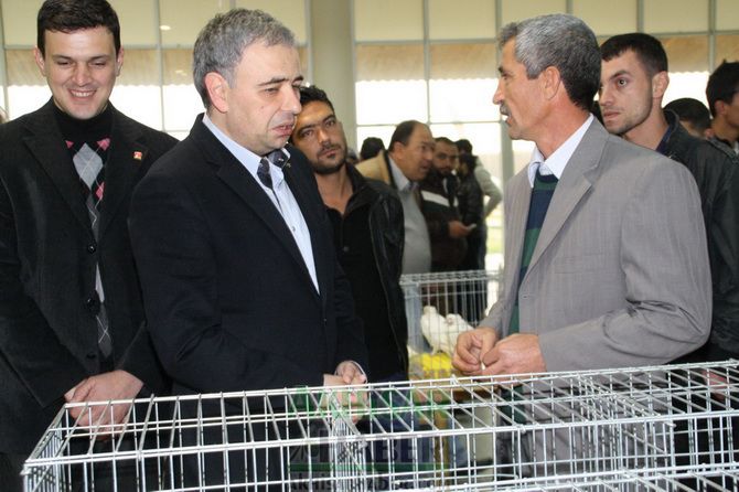 Birbirinden Güzel Güvercinler Akhisar’da Yarıştı