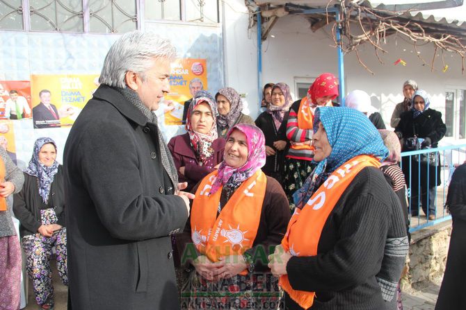 AK Parti Adayları Tanrıverdi ve Hızlı, Dağderelilerle Buluştu