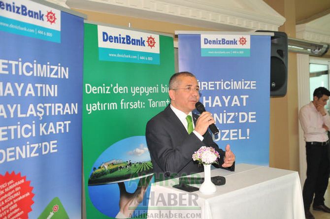 Tayfun Talipoğlu, DenizBank Tarım Sohbetlerine Katıldı